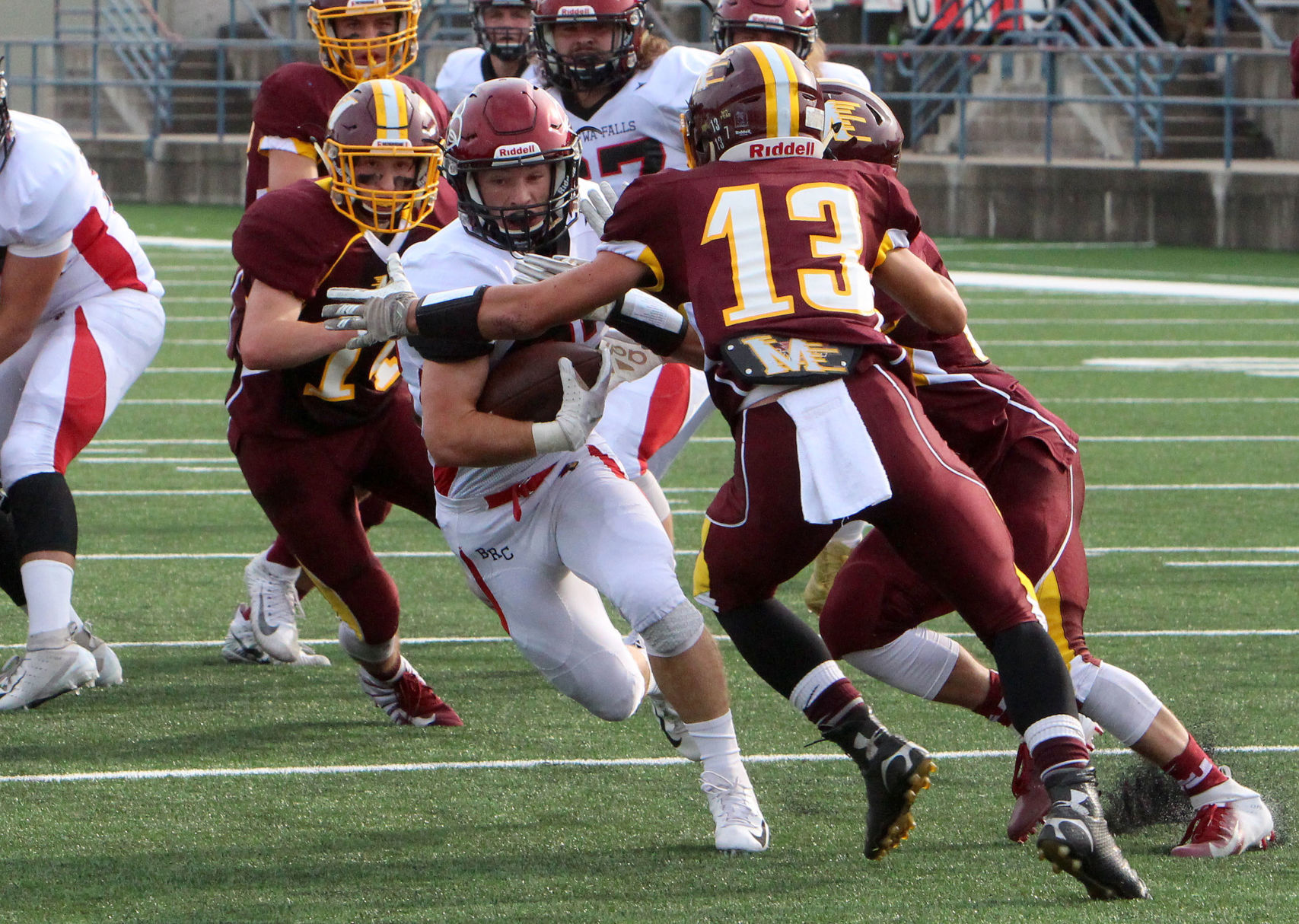 Chi-Hi football at Menomonie 8-31-18
